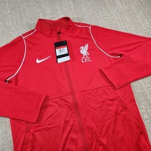 Liverpool Football Club Jacket Youth Large Nike Dri Fit Home Red Stadium Soccer